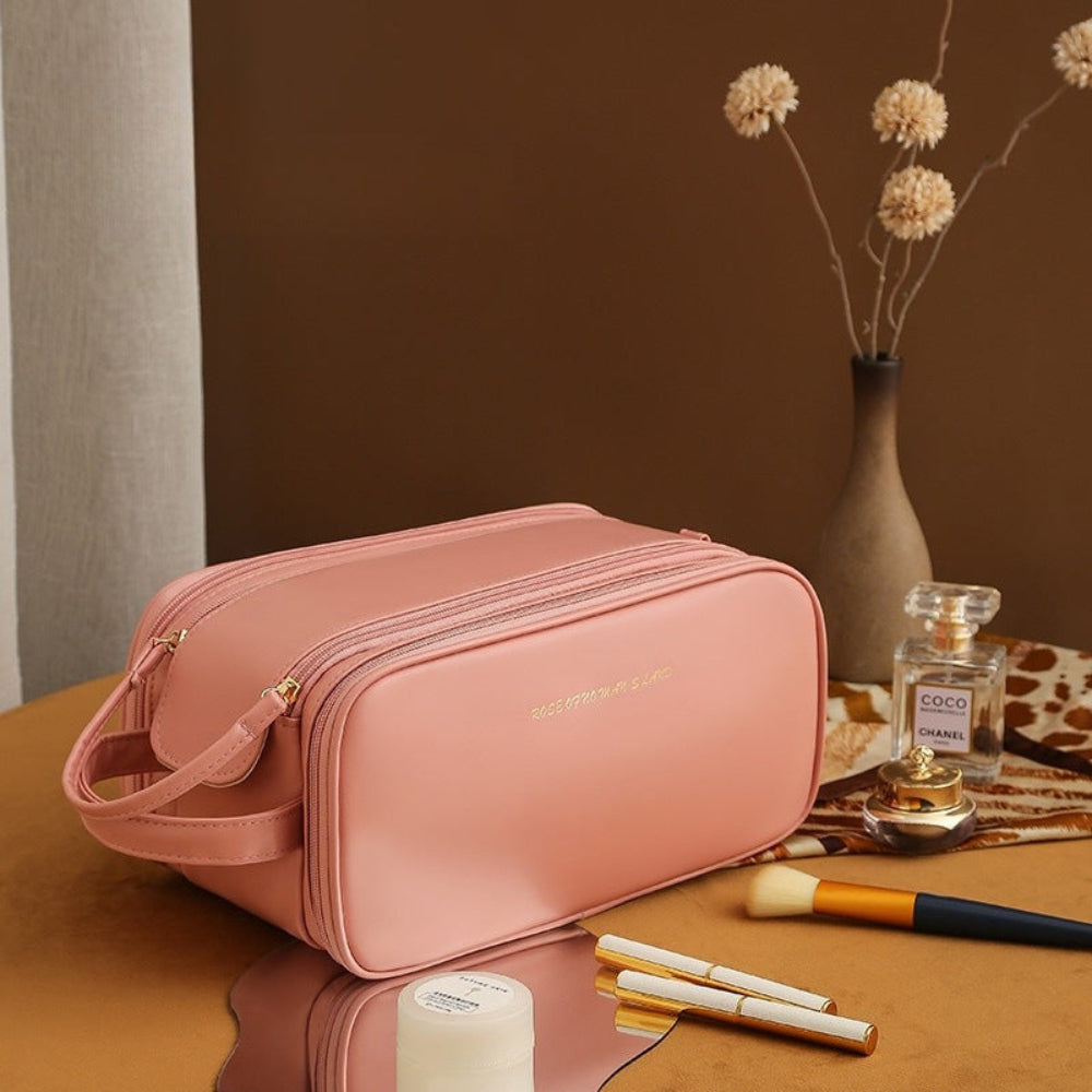 Trousse de Maquillage à Trois Couches