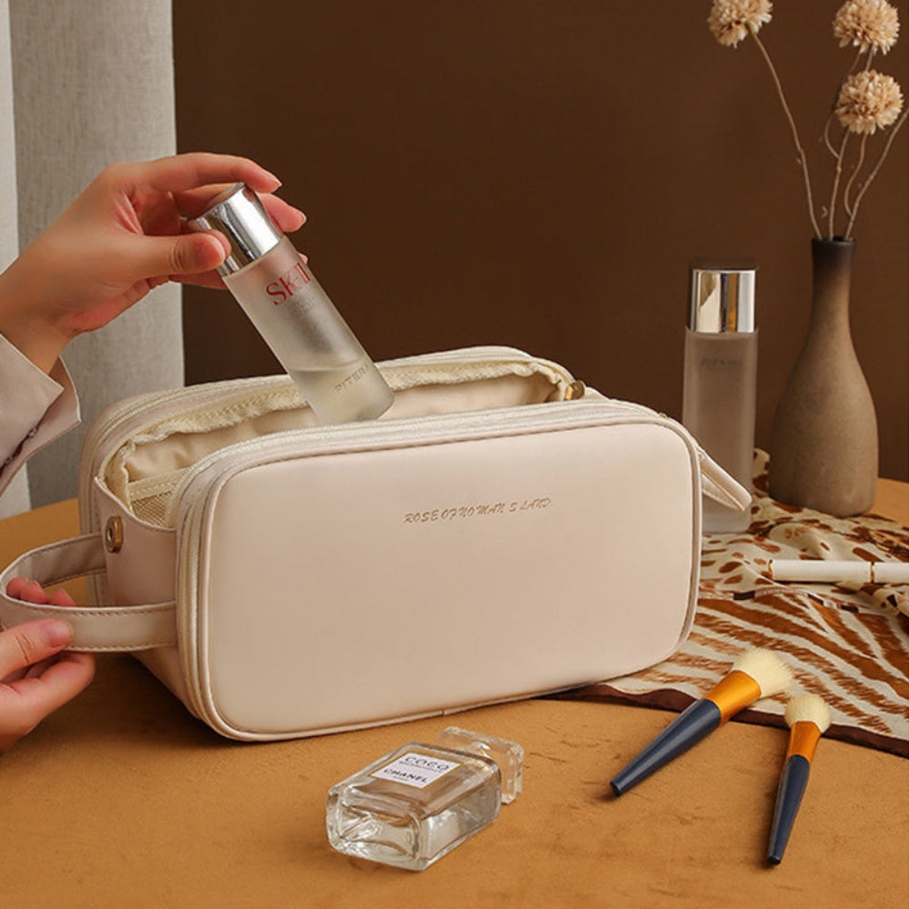 Trousse de Maquillage à Trois Couches