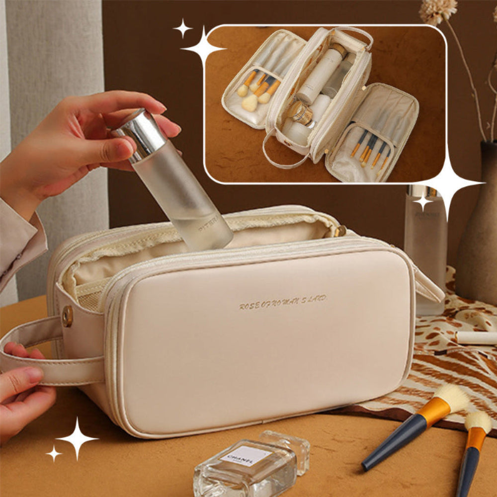 Trousse de Maquillage à Trois Couches
