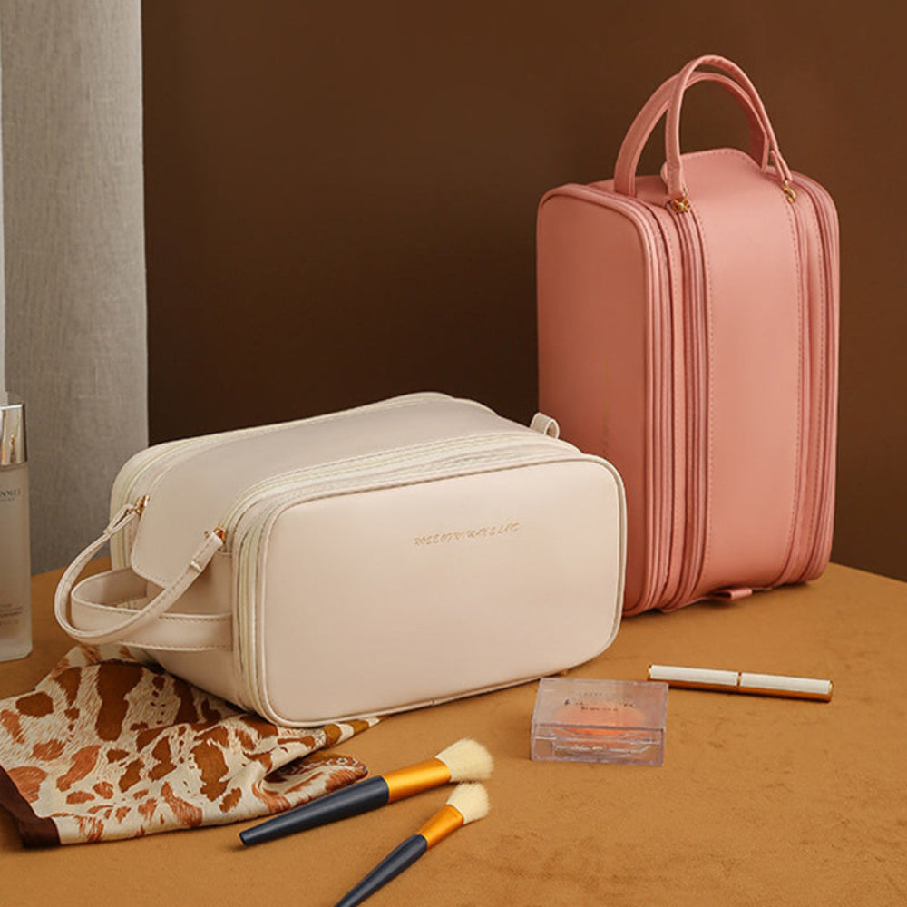 Trousse de Maquillage à Trois Couches