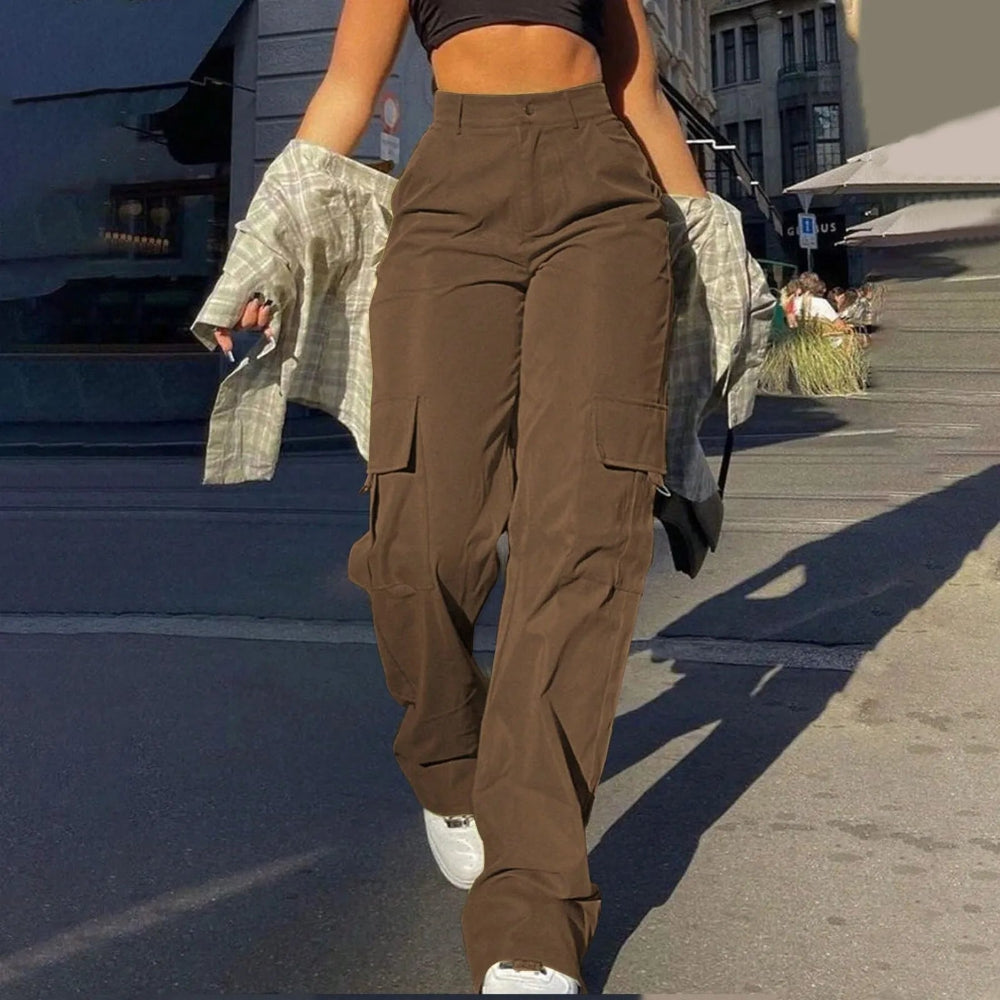 Pantalon Large Décontracté