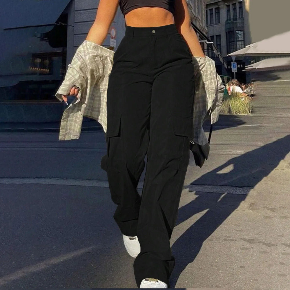 Pantalon Large Décontracté