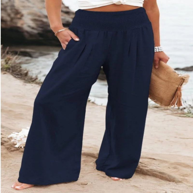 Pantalon Ample Rétro