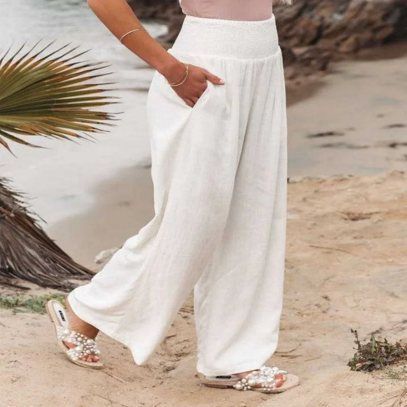 Pantalon Ample Rétro