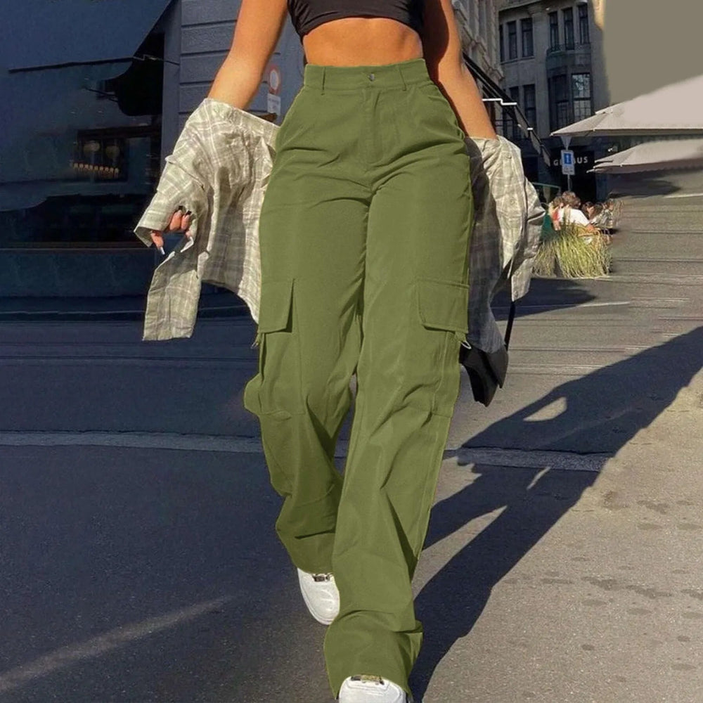 Pantalon Large Décontracté