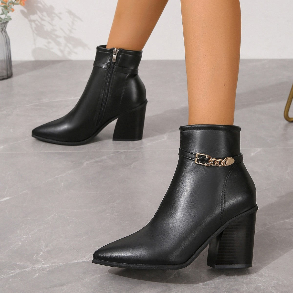 Bottes Martin Talon Haut
