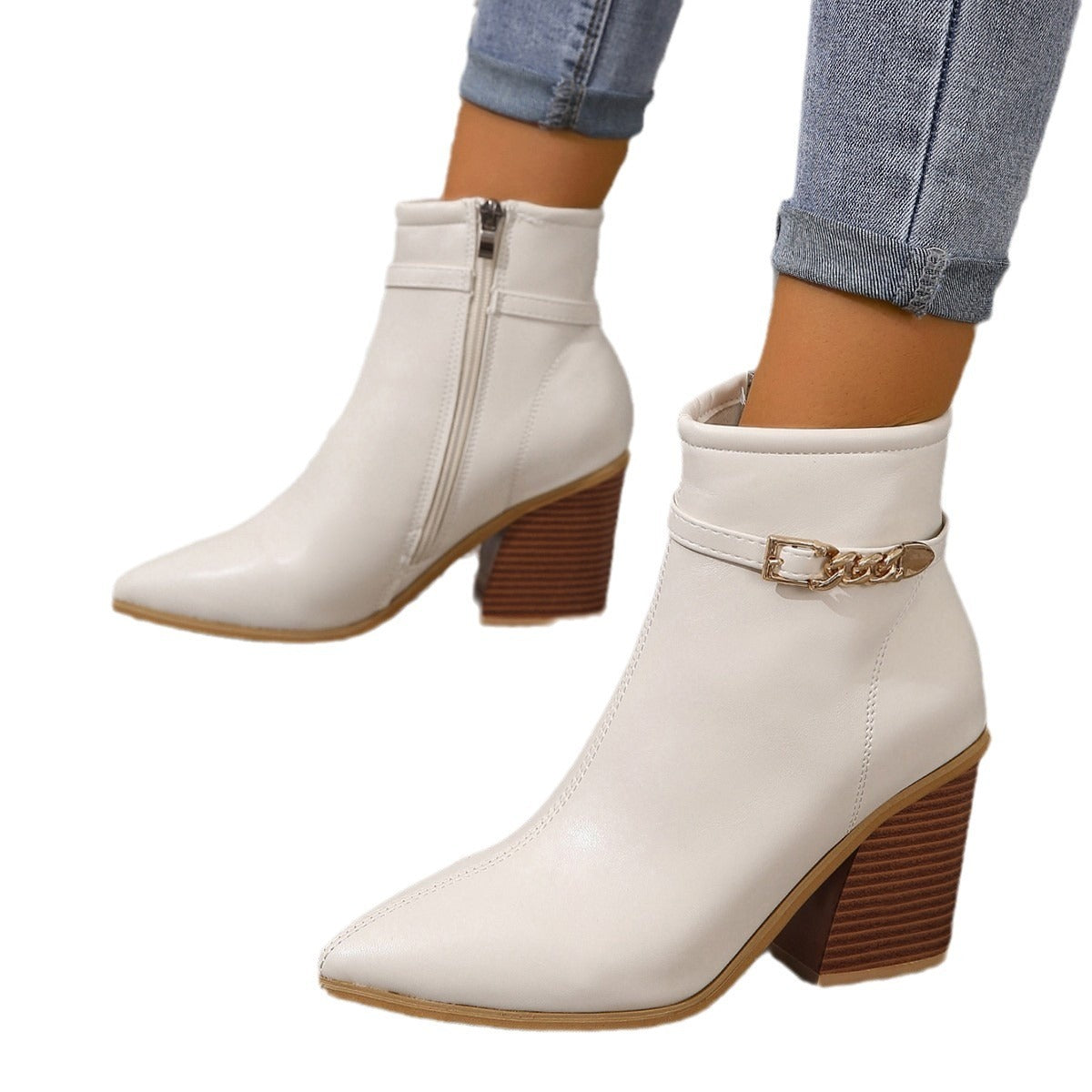 Bottes Martin Talon Haut