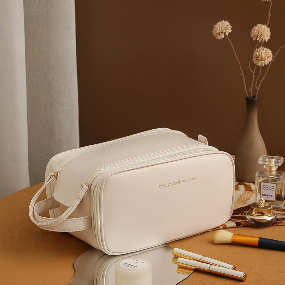 Trousse de Maquillage à Trois Couches