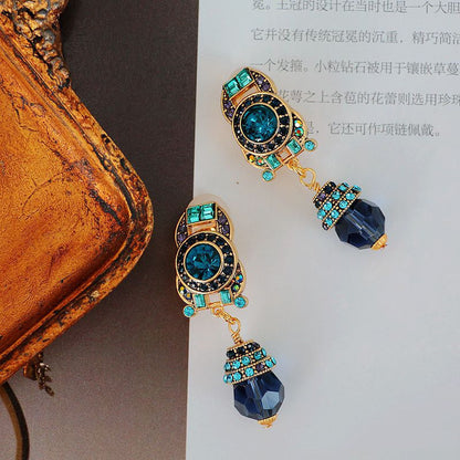 Pince d'Oreille Cristal Bleu