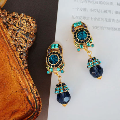 Pince d'Oreille Cristal Bleu