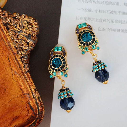 Pince d'Oreille Cristal Bleu