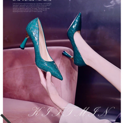Escarpins Pointus à Talons Hauts