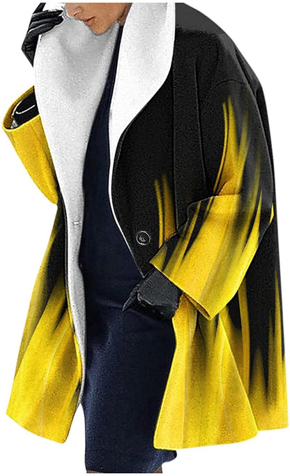 Manteau Mi-Long Décontracté à Capuche
