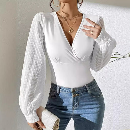 Pull-Over décolleté V- Tendance et Élégance