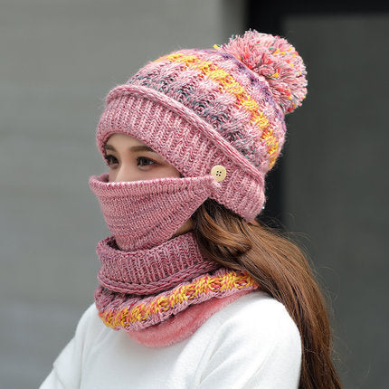 Chapeau Coréen Tricoté Hiver