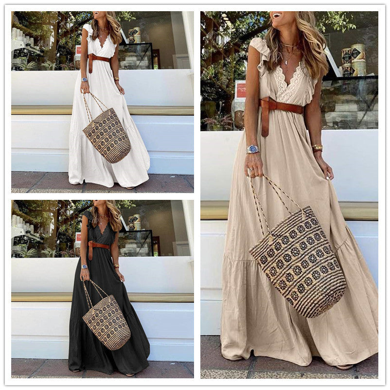 Robe Raffinée à Plis