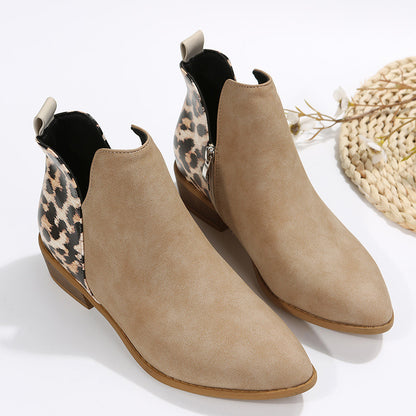 Bottines Martin à Talon Bas