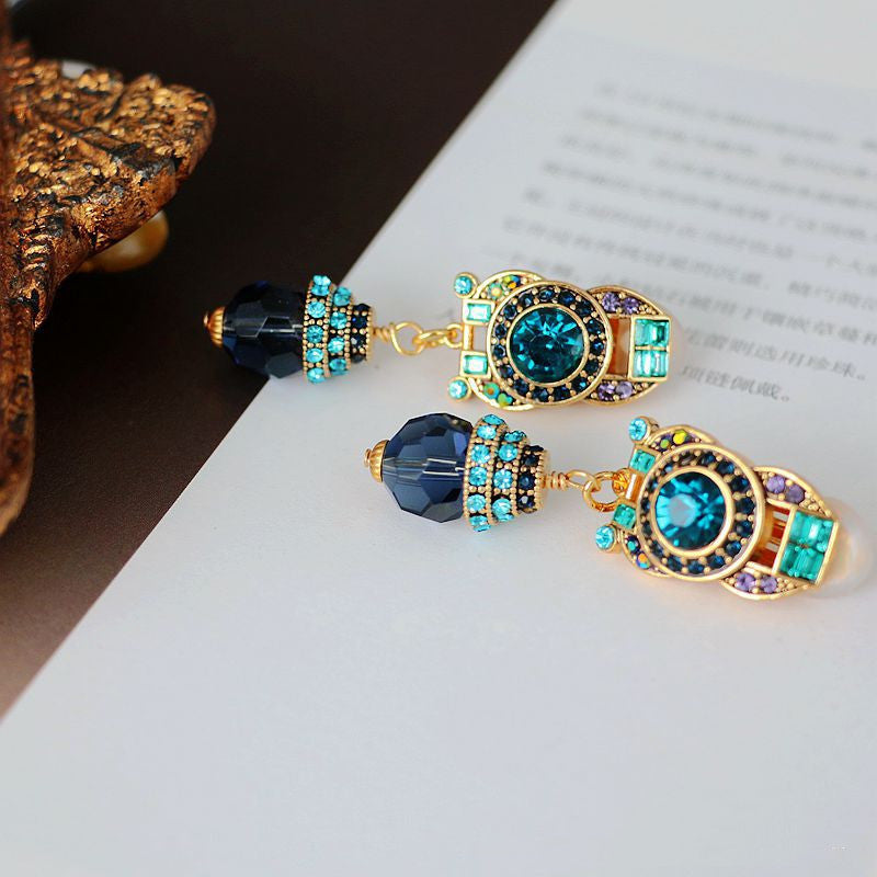 Pince d'Oreille Cristal Bleu