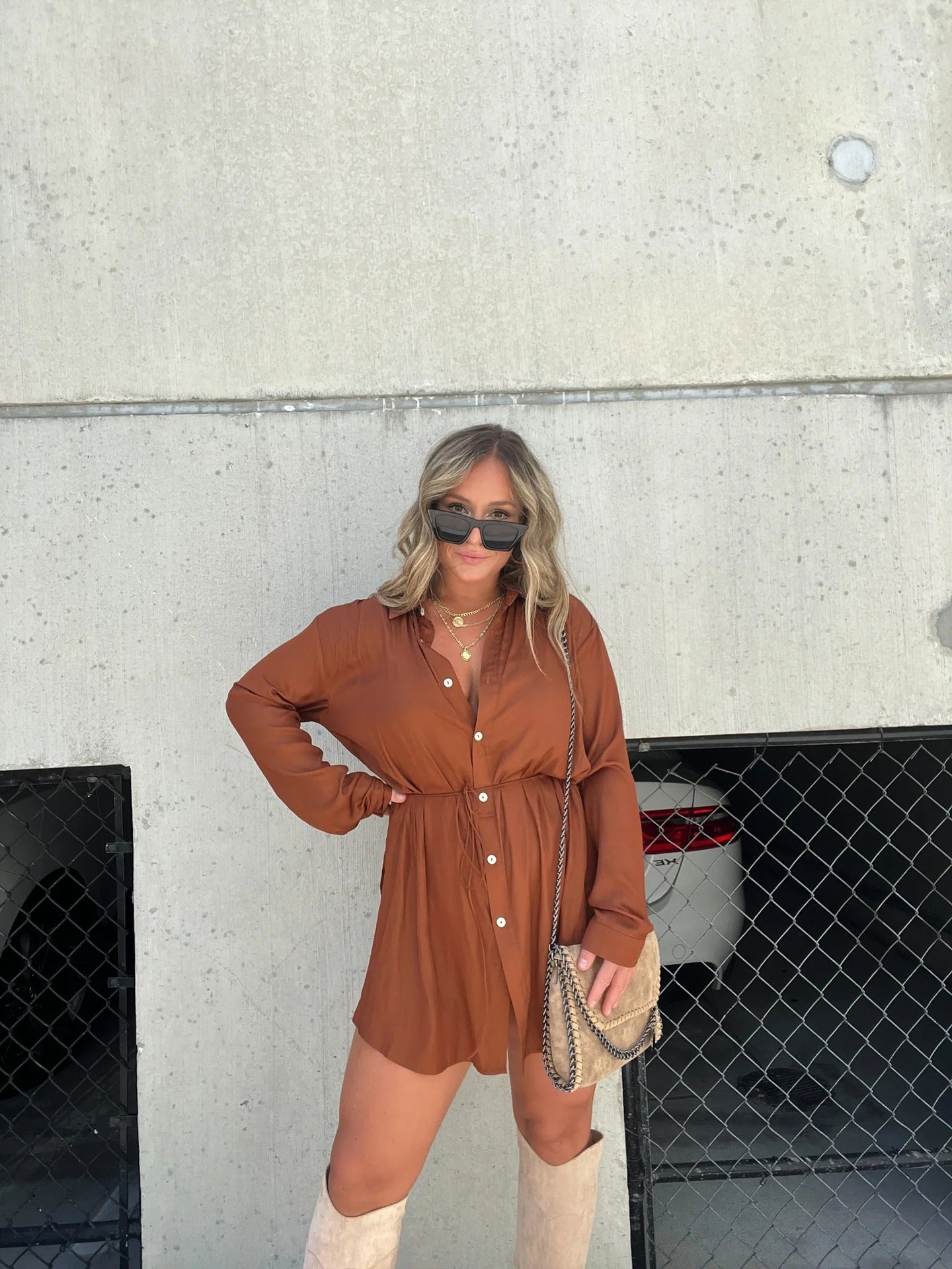 Combinaison avec Boutons – Style Chemise Élégant