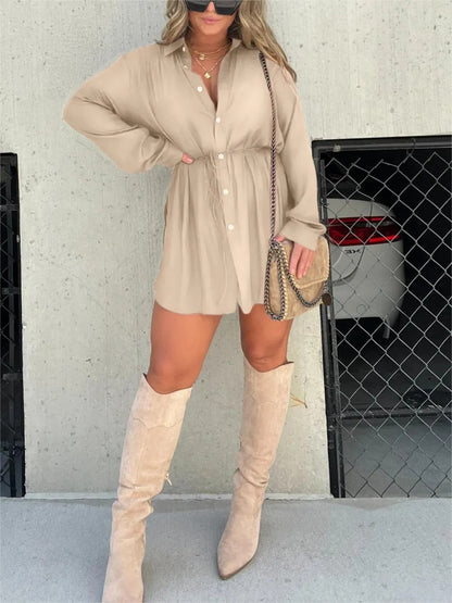 Combinaison avec Boutons – Style Chemise Élégant