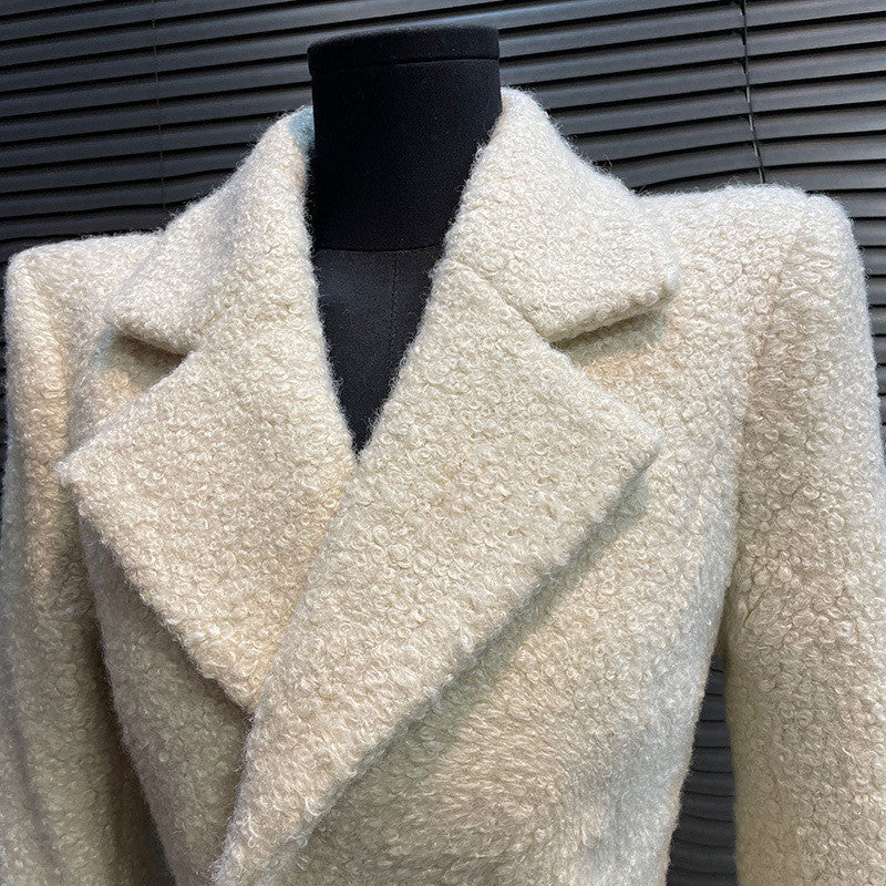 Manteau En Laine - Style Personnalité