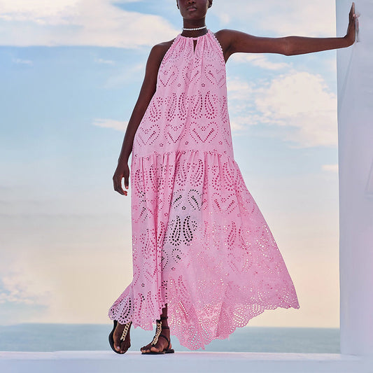 Robe Élégante à Broderies