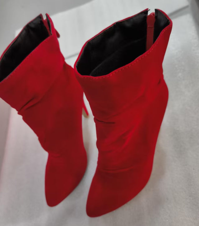 Bottes Hautes En Suède Léger