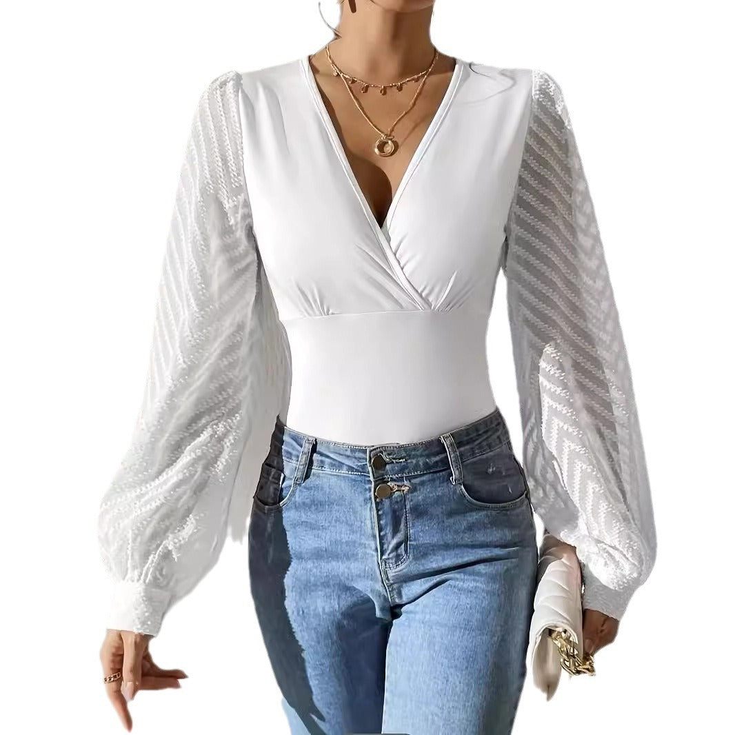 Pull-Over décolleté V- Tendance et Élégance