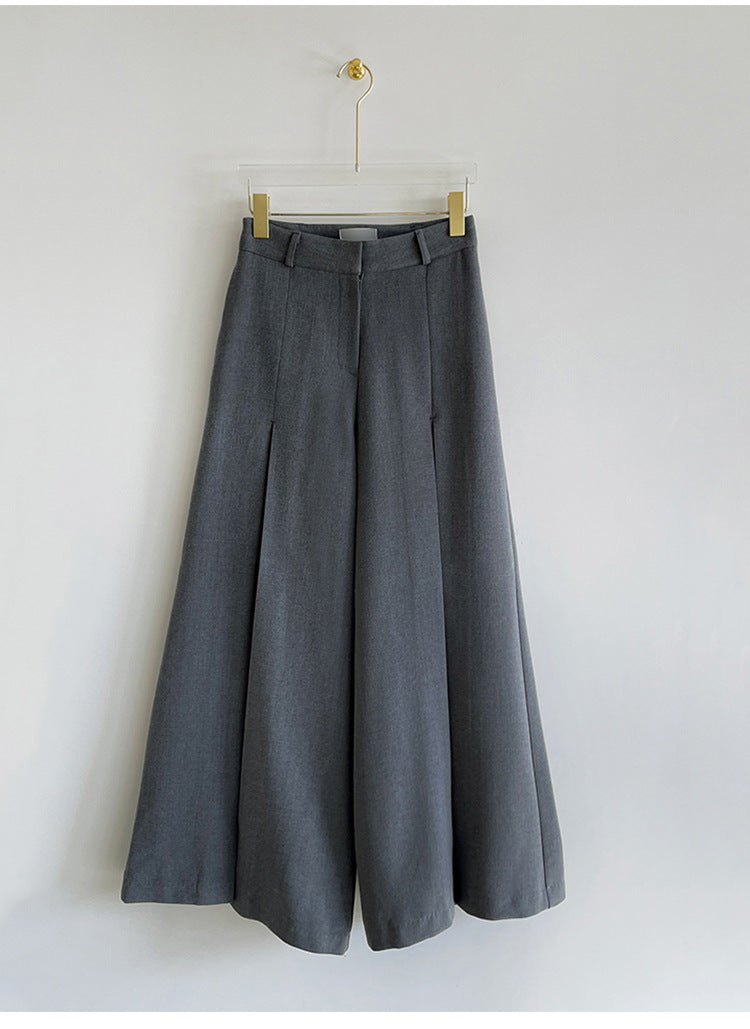 Pantalon Décontracté Taille Haute