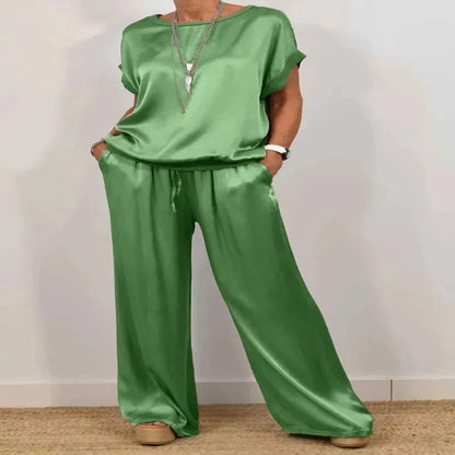 Ensemble Décontracté en Satin