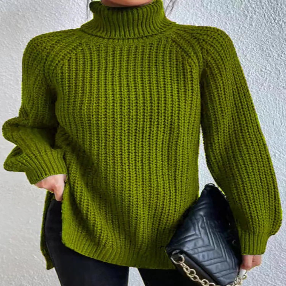 Pull Col Roulé Ample