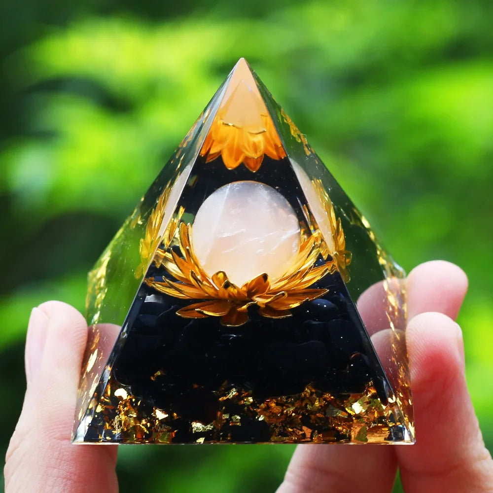 Pyramide d'Énergie en Orgonite