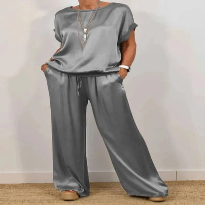 Ensemble Décontracté en Satin