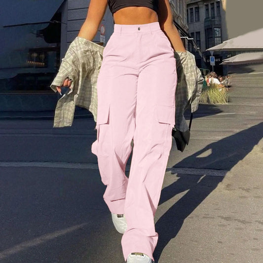 Pantalon Large Décontracté