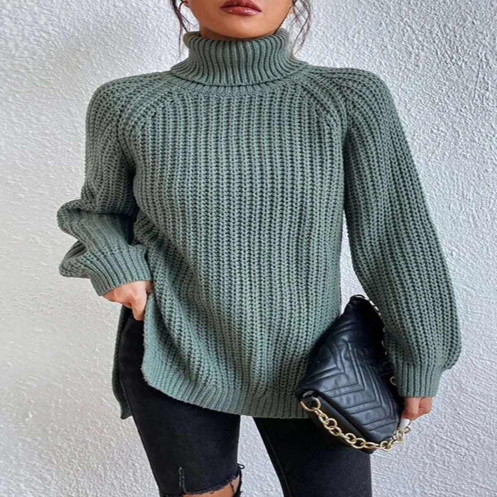 Pull Col Roulé Ample