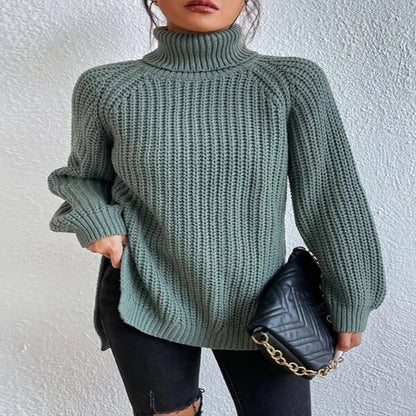 Pull Col Roulé Ample