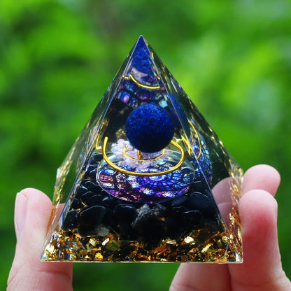 Pyramide d'Énergie en Orgonite