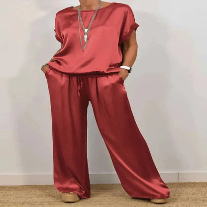 Ensemble Décontracté en Satin