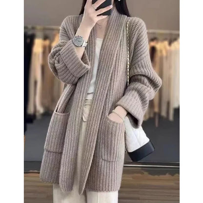 Cardigan Tricotée Style Coréen