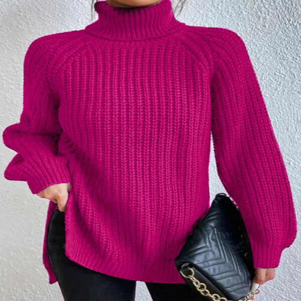 Pull Col Roulé Ample
