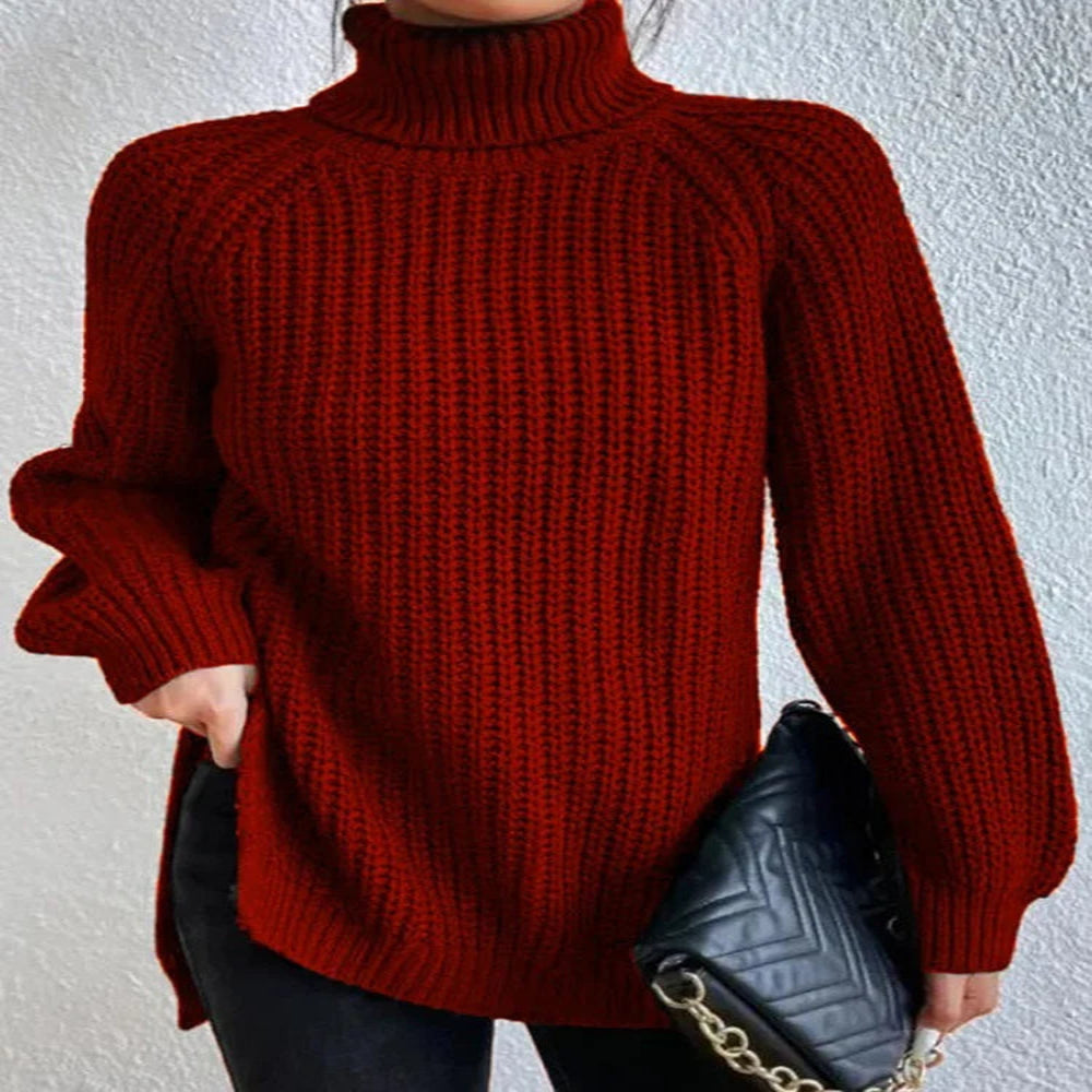 Pull Col Roulé Ample