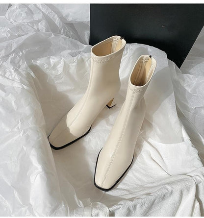 Nouvelles Bottines Brunes Brossées