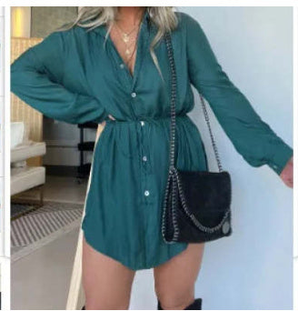 Combinaison avec Boutons – Style Chemise Élégant