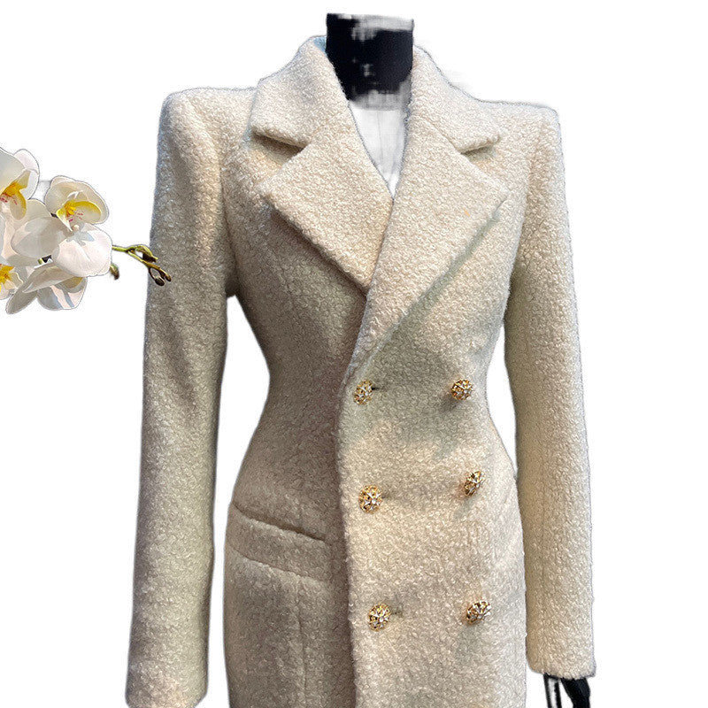 Manteau En Laine - Style Personnalité