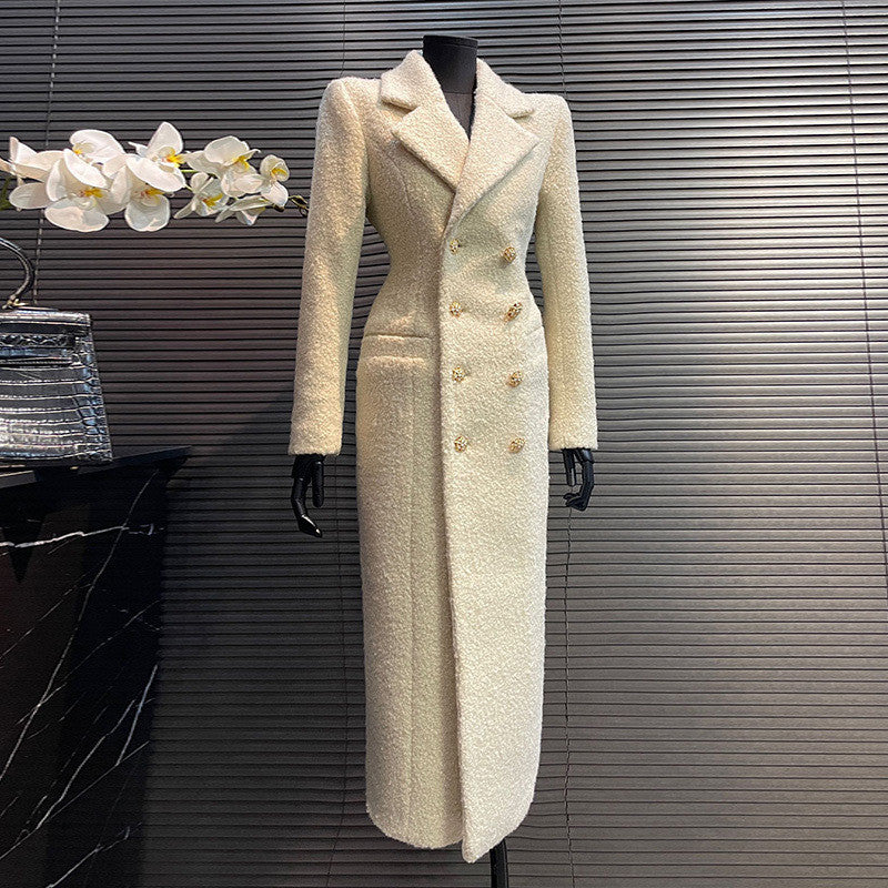 Manteau En Laine - Style Personnalité