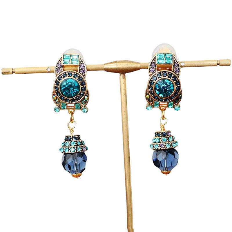 Pince d'Oreille Cristal Bleu