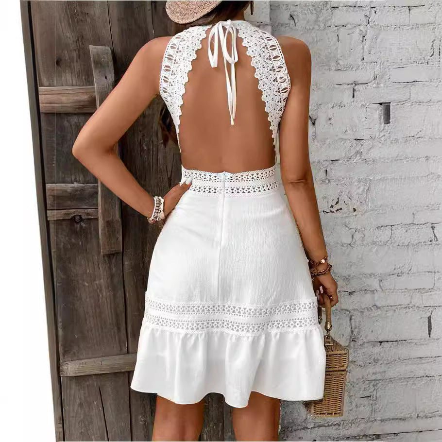 Mini Robe en Dentelle